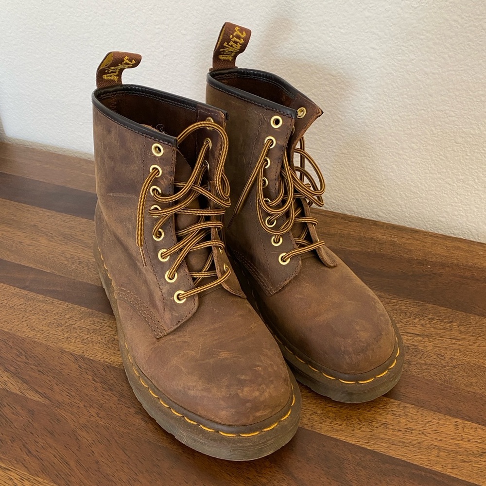 Dr. Martens style 1460 Crazy Horse, Color Aztec, US 8, EU 39 boots